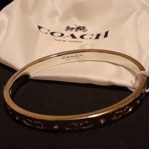 Coach Silver Bangle